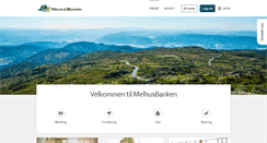 Desktop Screenshot of melhusbanken.no